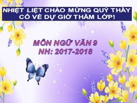 Bài giảng môn Ngữ văn Lớp 9 - Tiết 13: Các phương châm hội thoại (Tiếp theo)