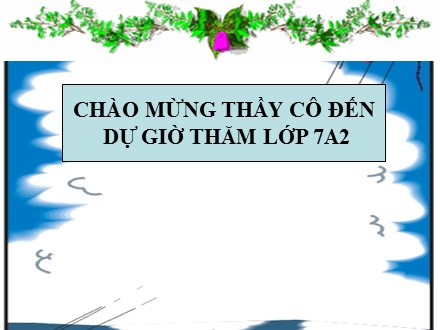 Giáo án môn Ngữ văn Lớp 7 - Bài: Từ Hán Việt (Tiếp theo)