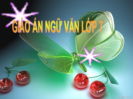 Giáo án môn Ngữ văn Lớp 7 - Tiết 12, Bài: Từ láy