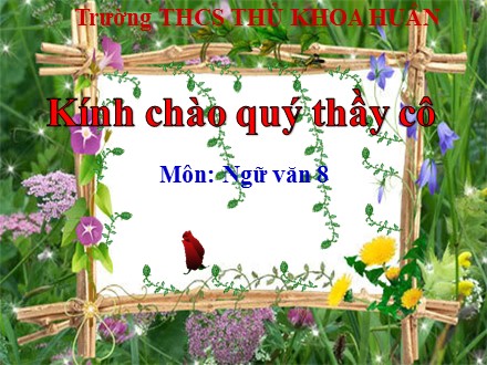 Giáo án môn Ngữ văn Lớp 8 - Bài: Tìm hiểu chung về văn bản thuyết minh