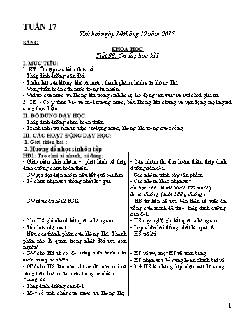 Giáo án điện tử Lớp 4 - Tuần 17 - Năm học 2015-2016