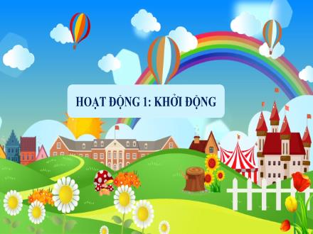 Bài giảng Tóan Lớp 1 (Cánh diều) - Bài 2: Hình vuông, hình tròn hình tam giác, hình chữ nhật