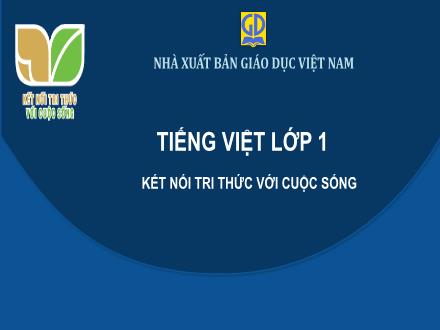 Tập huấn Giới thiệu môn Tiếng Việt Lớp 1 (Sách Kết nối tri thức với cuộc sống)