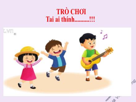 Bài giảng Âm nhạc Lớp 1 (Cánh diều) - Chủ đề 5: Gia đình - Tuần 15, Ôn tập bài “Mẹ đi vắng”; Nhạc cụ