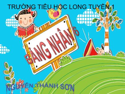 Bài giảng Toán Lớp 3 (Chân trời sáng tạo) - Bài: Bảng nhân 6 - Năm học 2022-2023 - Nguyễn Thành Sơn